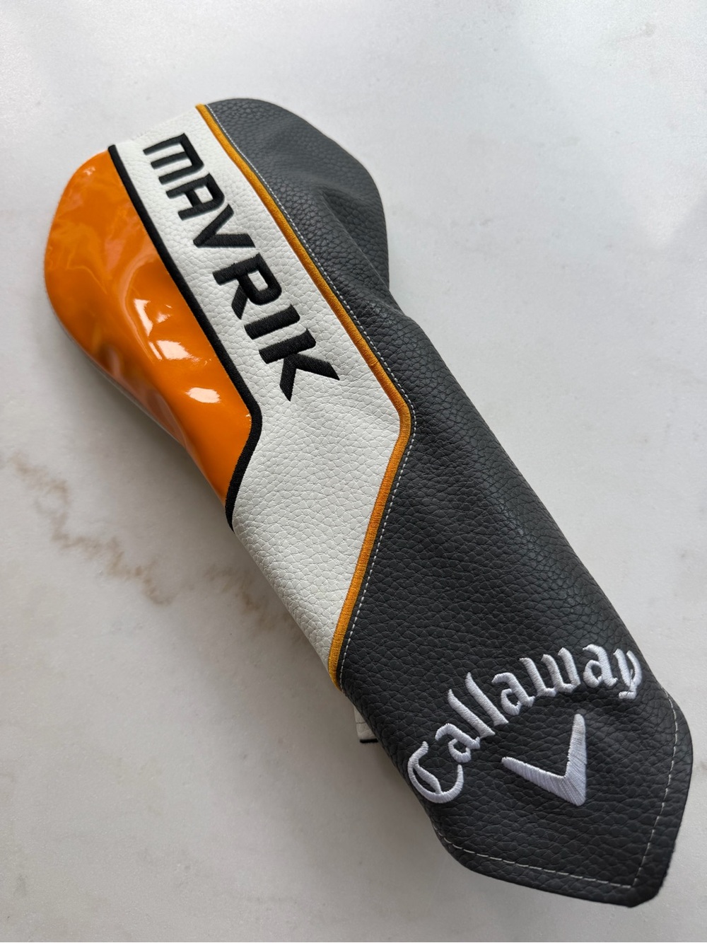 Callaway MAVRIK Driver Golf Club Headcover Black White Orange